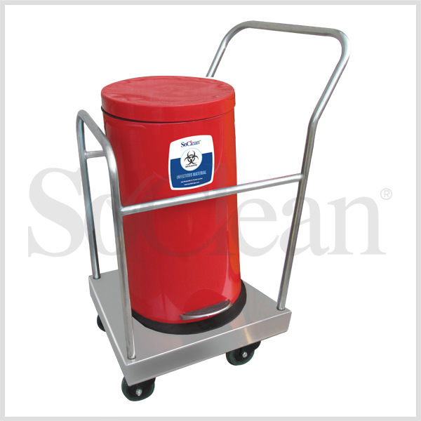 garbage bin trolley