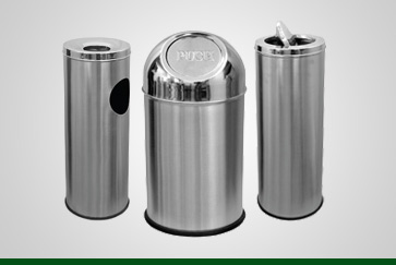 Stainless Steel Waste Bins