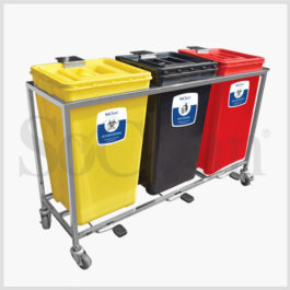 Waste Segregation System 3 bin